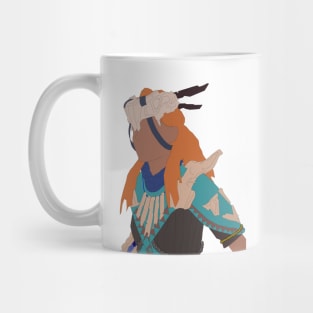 Aloy Banuk Ice Hunter Armor Mug